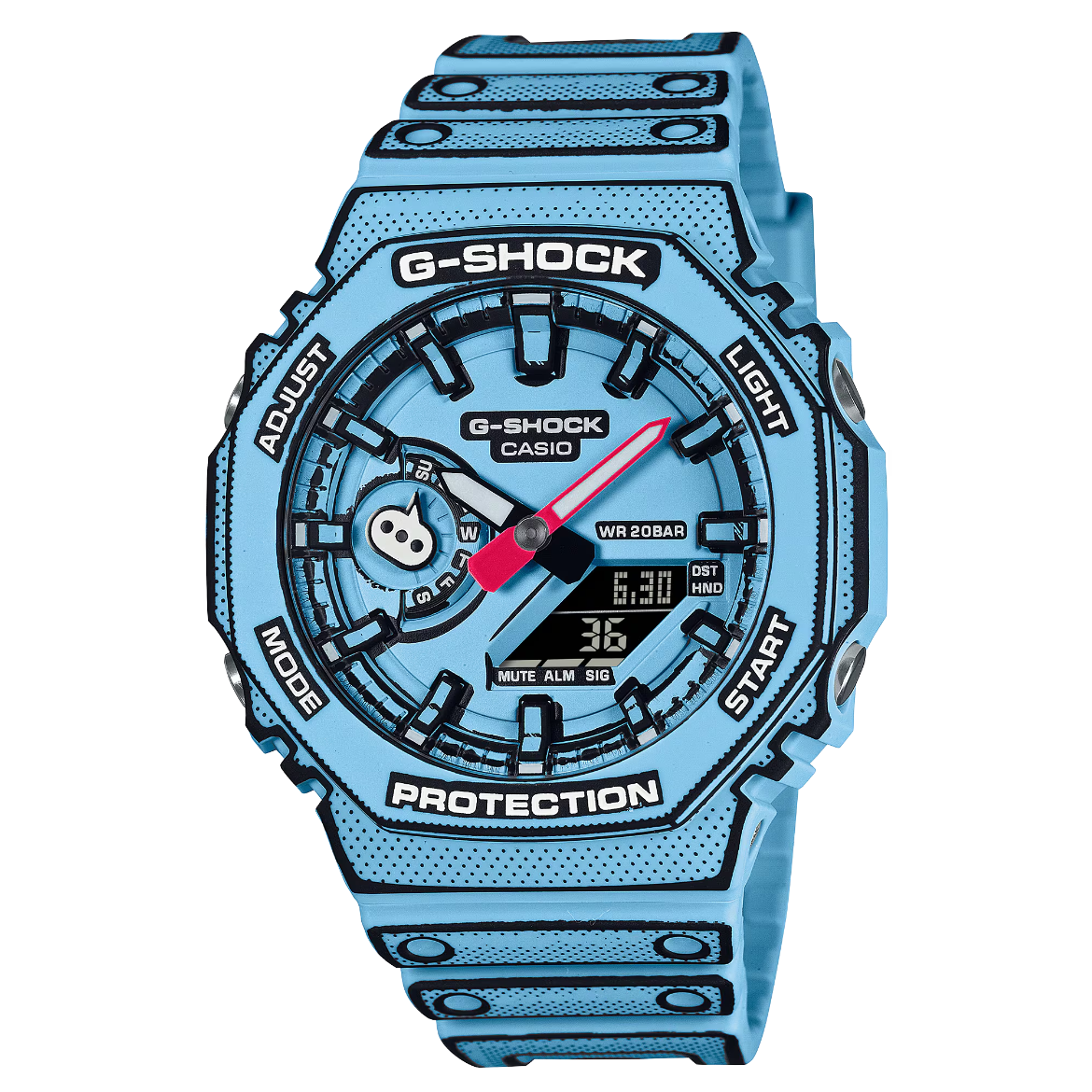 Casio G SHOCK 2024 Japanese manga-inspired watch series GA-2100MNG