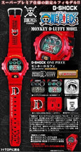 Load image into Gallery viewer, Casio G SHOCK 2011 x "ONE PIECE" Monkey D. Luffy Model Limited Edition DW-6900FS
