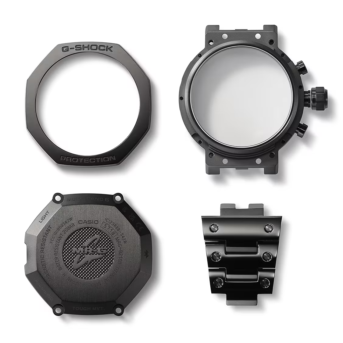 Casio G Shock 2024 Premium MRG 2100 Casioak Series Ti64 Bezel with Sup ELITE TIMEPIECEHK HONG KONG