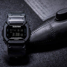 Load image into Gallery viewer, Casio G SHOCK 2017 x "SUBCREW" Back to Black military-styled Limited Edition DW-5600SUBCREW-1