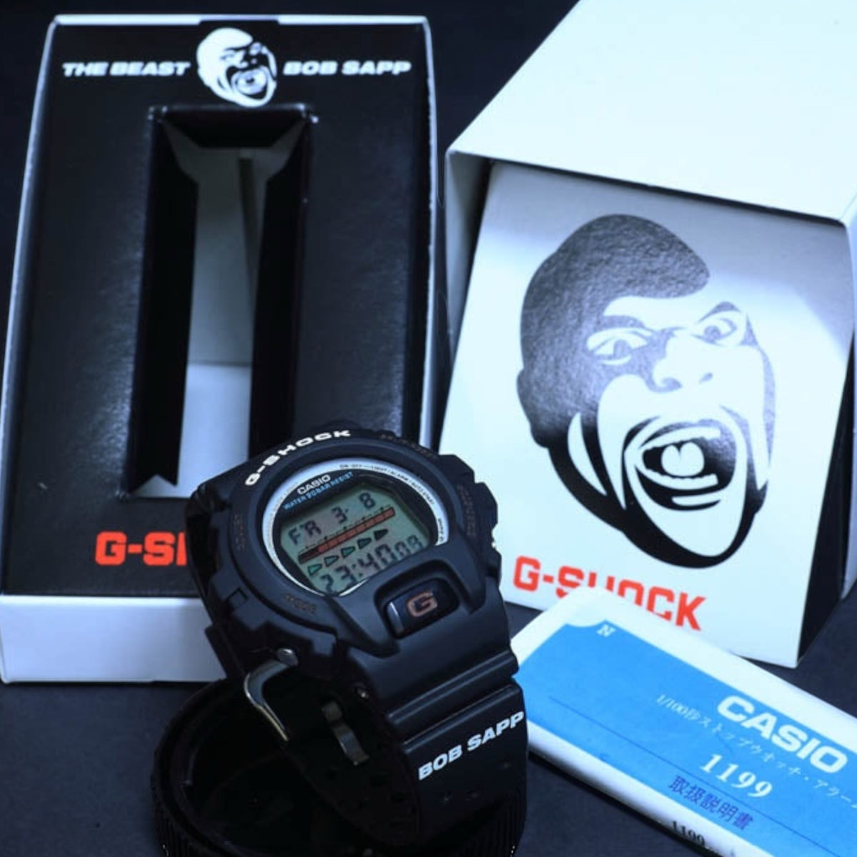 送料無料 いくらから BoB x shock G Casio Sapp  aka 時計