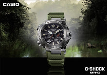 Load image into Gallery viewer, COMING SOON Casio G Shock 2025 Premium MRG high-end Titanium Analog Frogman unique asymmetrical design MRG-BF1000RG-3A