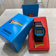 Load image into Gallery viewer, Casio G SHOCK 2007 x "DC Comics" "SUPERMAN" Japan Exclusive Model DW-5600VTSUP