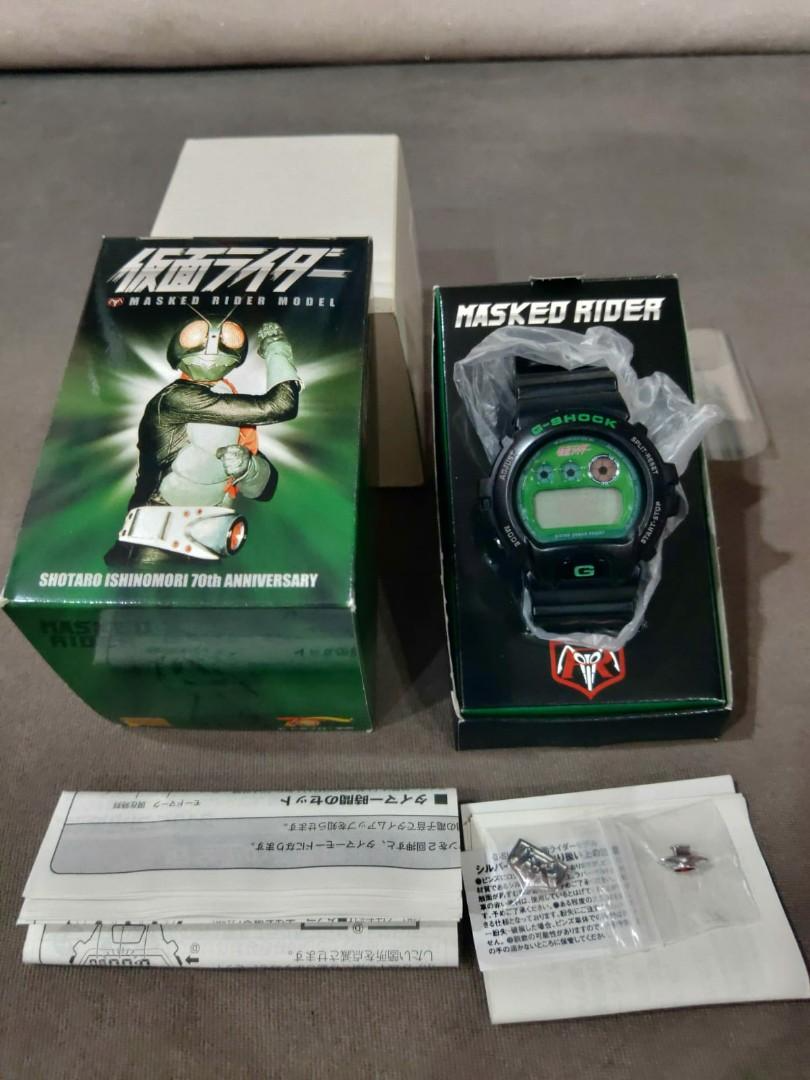 CASIO G-SHOCK 仮面ライダー　DW-6900FS グリーン　文字盤 CASIO G-SHOCK 仮面ライダー DW-6900FS グリーン 文字盤 - メルカリ
