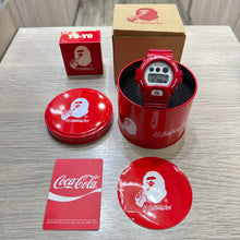 Load image into Gallery viewer, Casio G SHOCK 2014 Japan Exclusive x "A Bathing Ape" BAPE x "COCA COLA" with Limited Gift Yoyo DW-6900FS