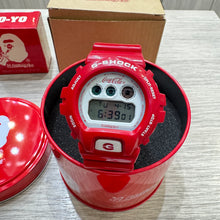 Load image into Gallery viewer, Casio G SHOCK 2014 Japan Exclusive x "A Bathing Ape" BAPE x "COCA COLA" with Limited Gift Yoyo DW-6900FS