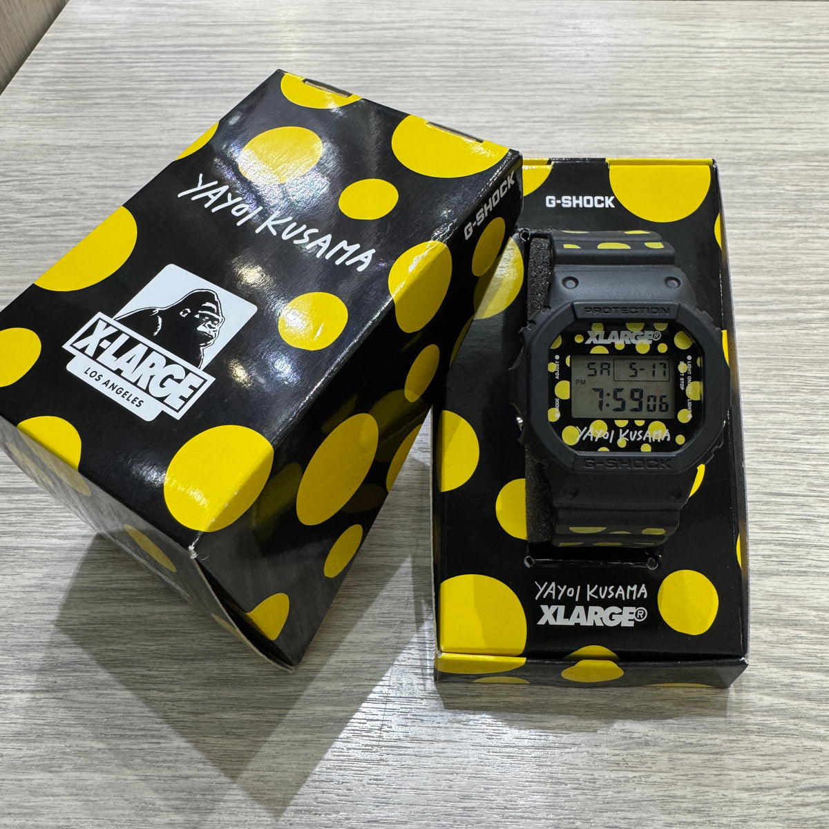 X-girl×KUSAMA YAYOI×G-SHOCK DW-5600 【新商品】草間彌生とXLARGEの