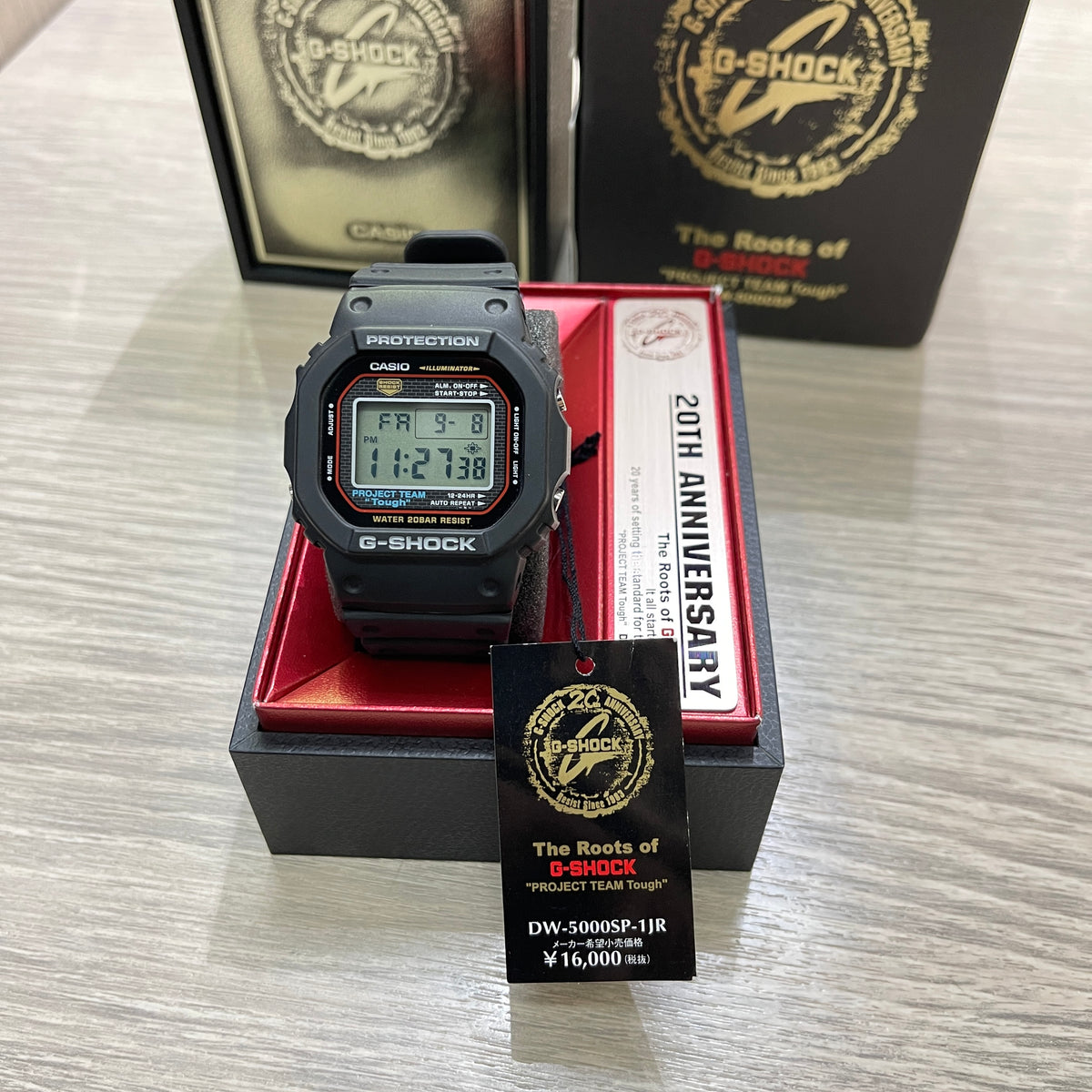 Casio G SHOCK 2003 20th Anniversary 