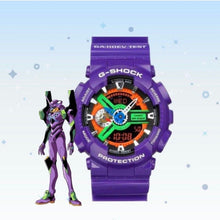 Load image into Gallery viewer, Casio G SHOCK 2010 x "Neon Genesis Evangelion" NERV Limited Edition GA-110EV-6AJR