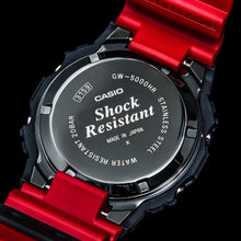 Load image into Gallery viewer, Casio G shock 2016 Black & Red Heritage Series Japan exclusive Model Screw lock back GW-5000HR