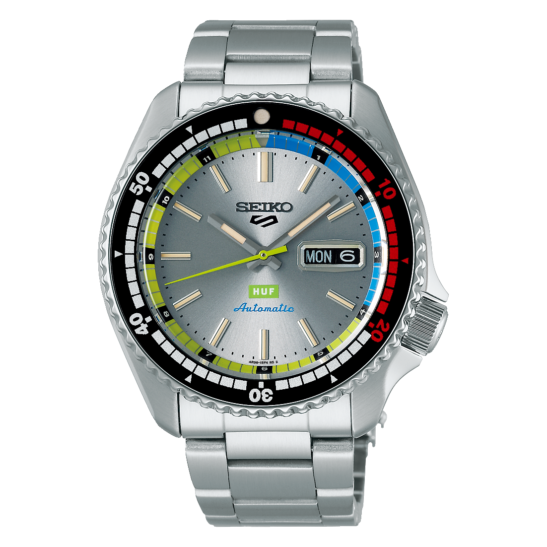 Seiko 5 Sport 2024 x HUF Collaboration II 7000pcs Limited Edition