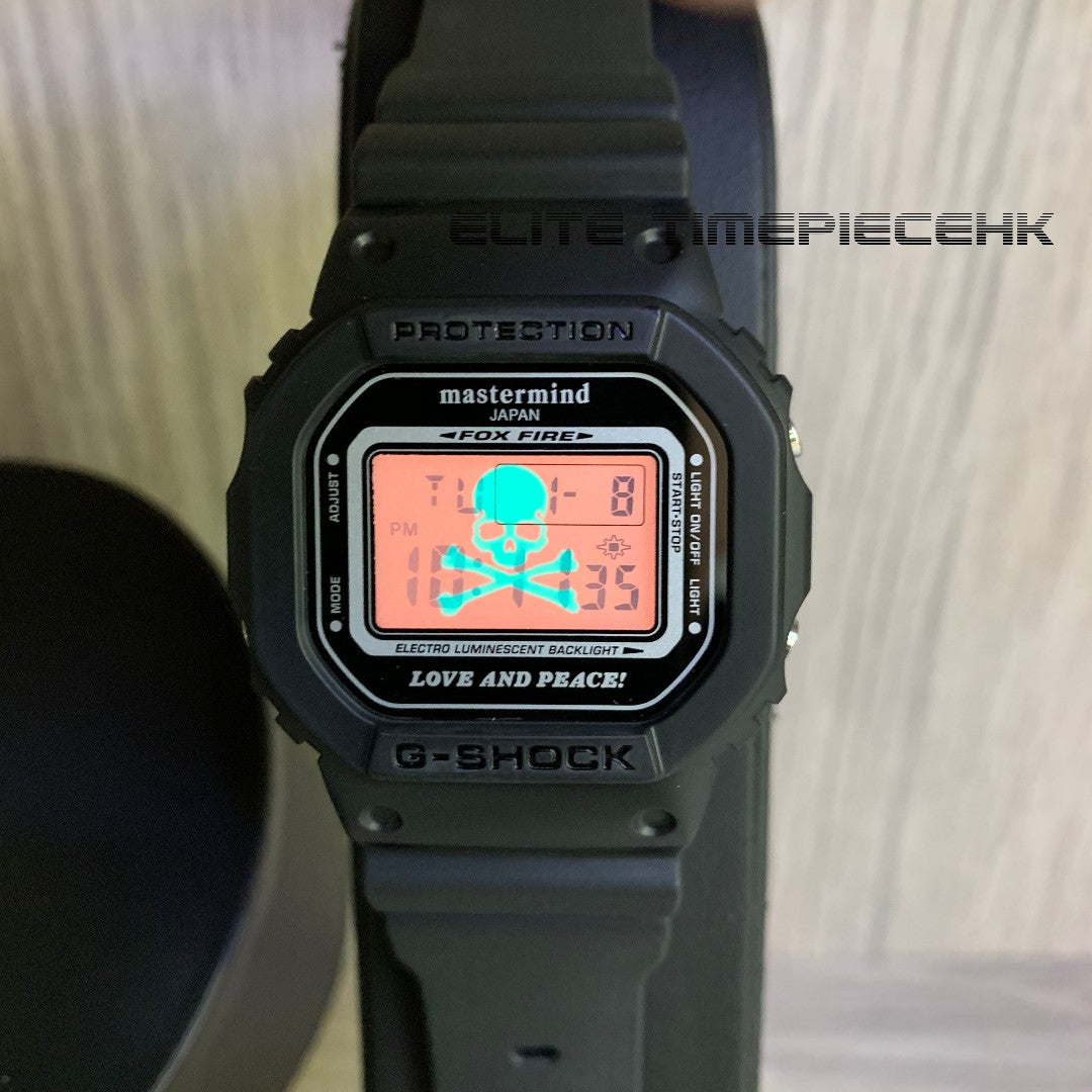 Casio G Shock 2008 x MASTERMIND Japan Valentine Box Set of 2 DW 5600 ELITE TIMEPIECEHK HONG KONG