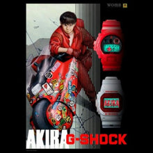 Load image into Gallery viewer, Casio G Shock 2013 x "AKIRA" KANEDA Neo Tokyo Version Set of 2 Limited Edition DW-5600 & DW-6900