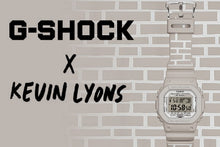 Load image into Gallery viewer, Casio G SHOCK 2014 x "Kevin Lyons" Iconic Graphic Designer Collaboration with Bluetooth® GB-5600B-K8