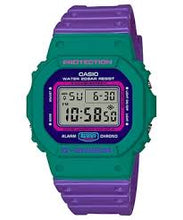Load image into Gallery viewer, Casio G SHOCK 2017 Classic Colour Retro Series aka "JOKER" DW-5600TB-6 (Japan Edition)
