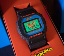 Load image into Gallery viewer, Casio G SHOCK 2007 x "DC Comics" "SUPERMAN" Japan Exclusive Model DW-5600VTSUP