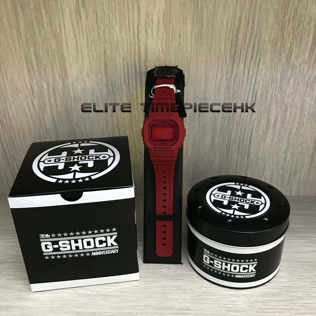 G shock 35th anniversary red price hotsell