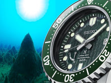 Load image into Gallery viewer, Seiko PROSPEX LX LINE Limited Edition 2020 "ANTARTIC" Spring Drive Titanium Divers Watch With textured Green Dial SNR045J1