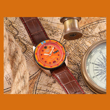 Load image into Gallery viewer, Seiko 2021 x "ONE PIECE" "PORTGAS D ACE" Seiko 5 Sport Limited Edition SRPH01K1