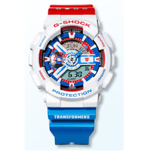 Load image into Gallery viewer, Casio G SHOCK 2022 x "TRANSFORMERS" Back to the 80s Series "OPTIMUS PRIME" Limited Edition GA-110OPT22-7BPFT
