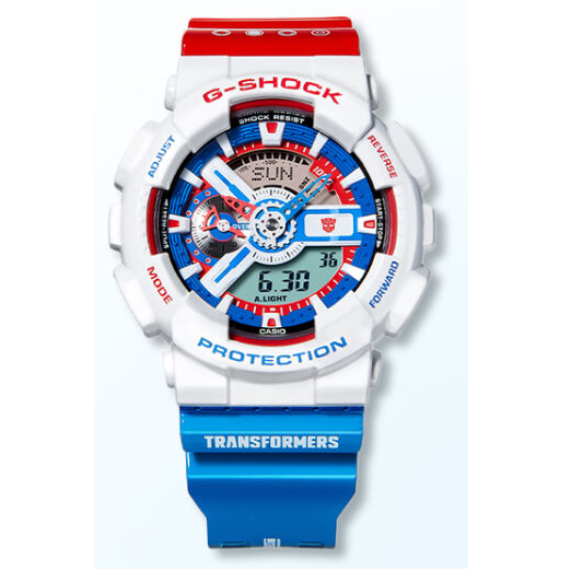 Casio G SHOCK 2022 x TRANSFORMERS Back to the 80s Series OPTIMUS PR ELITE TIMEPIECEHK HONG KONG