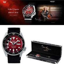 Load image into Gallery viewer, Seiko 2020 x "QUEEN's" Guitarist "BRIAN MAY" Seiko 5 Sport Limited Edition SRPE83K1