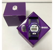 Load image into Gallery viewer, Casio G SHOCK x "A BATHING APE" BAPE DW-6900 NIGO® (PURPLE)
