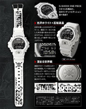 Load image into Gallery viewer, Casio G Shock x "ONE PIECE" DW-6900 Strawhat Crew White Limited Edition (WHITE)