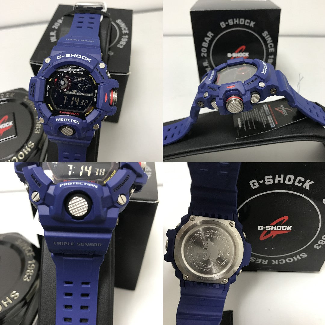 G shock outlet rangeman navy blue