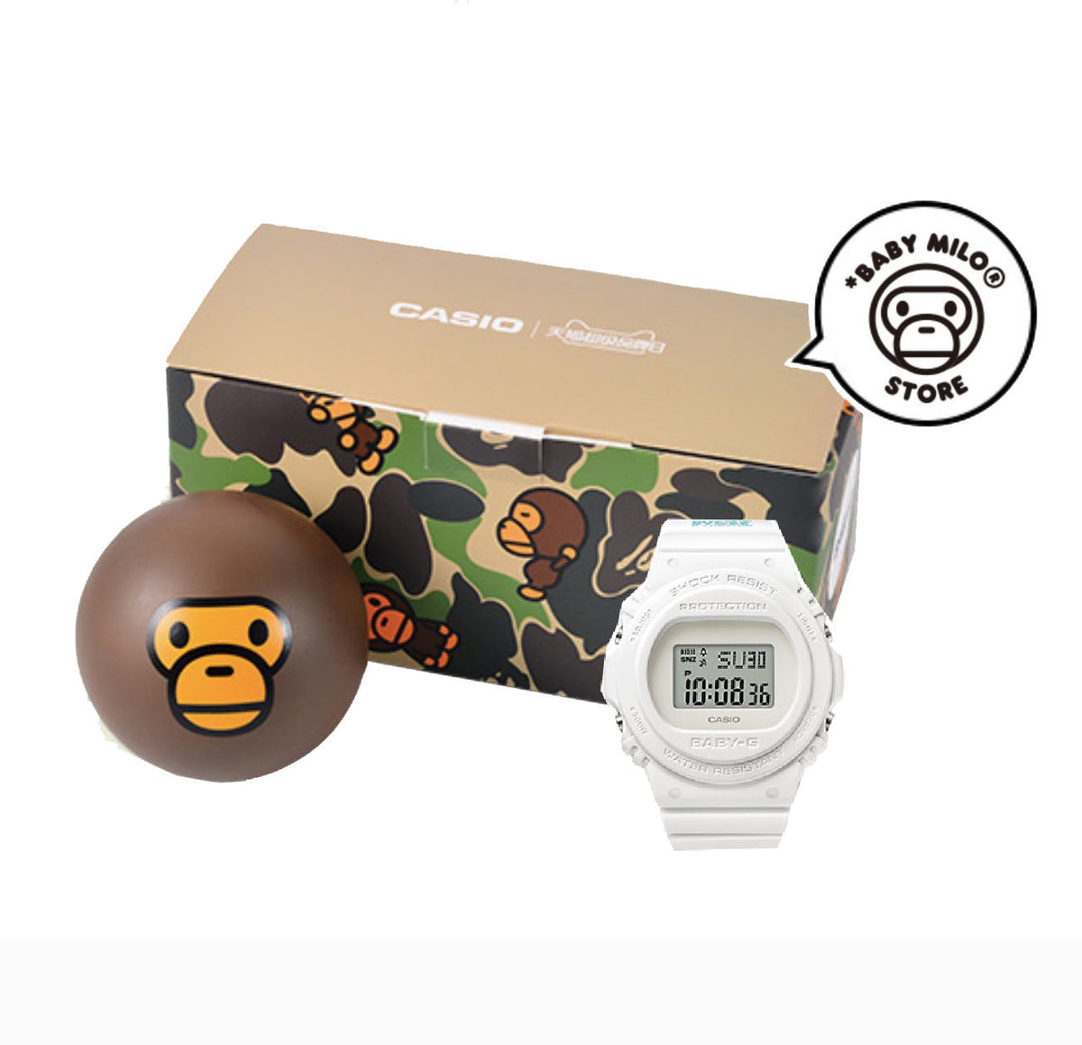 Casio Baby-G x BABY MILO® STORE by A Bathing Ape BGD-570