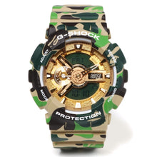 Load image into Gallery viewer, Casio G SHOCK x "A BATHING APE" BAPE 25th Anniversary GA-110APE NIGO® (Camo)