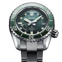 Load image into Gallery viewer, Seiko PROSPEX LX LINE Limited Edition 2020 "ANTARTIC" Spring Drive Titanium Divers Watch With textured Green Dial SNR045J1