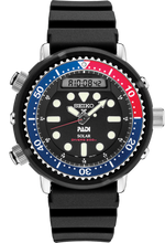 Load image into Gallery viewer, Seiko PROSPEX x "PADI" Arnold Schwarzenegger Predator model Digital Solar Power SNJ027P1