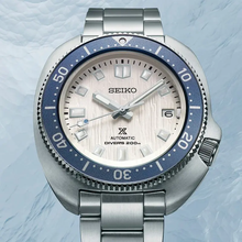 Load image into Gallery viewer, Seiko PROSPEX 2022 x "SAVE THE OCEAN" Glacier Series 1970 Re-Interpretation SPB301J1