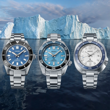 Load image into Gallery viewer, Seiko PROSPEX 2022 x "SAVE THE OCEAN" Glacier Series 1970 Re-Interpretation SPB301J1