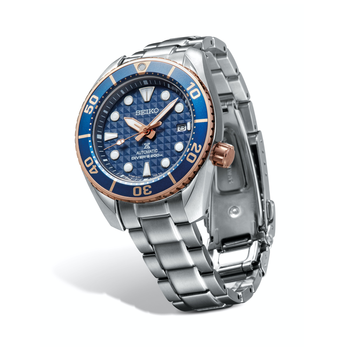 Seiko sumo 2024 blue dial