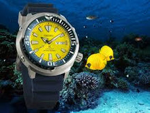 Load image into Gallery viewer, Seiko PROSPEX Asia Exclusive "Blue Butterfly Fish" Automatic Watch SRPD15K1