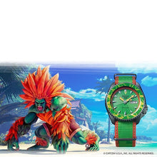 Load image into Gallery viewer, Seiko 2020 x "STREET FIGHTER" "BLANKA' Seiko 5 Sport Limited Edition SRPF23K1
