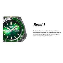 Load image into Gallery viewer, Seiko 2020 x "NARUTO & BORUTO" ROCK LEE Seiko 5 Sport Limited Edition SRPF73K1