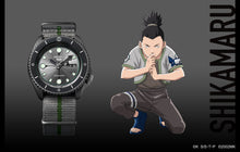 Load image into Gallery viewer, Seiko 2020 x "NARUTO & BORUTO" SHIKAMARU NARA Seiko 5 Sport Limited Edition SRPF75K1