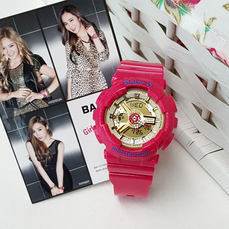 Casio BABY G 20th Anniversary x GIRLS GENERATION BA 111GGB ELITE TIMEPIECEHK HONG KONG