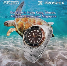 Load image into Gallery viewer, Seiko Prospex 2020 "ASIA EXCLUSIVE" "HAWKSBILL TURTLE" Seiko Sumo 1200 Pieces Limited Edition SPB192J1
