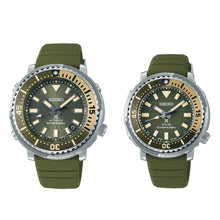 Load image into Gallery viewer, Seiko Prospex 2021 Lover's Pair Collection Street Series "Tuna" Safari Edition (SRPF83K1 Men) (SUT405P1 Ladies)