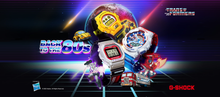 Load image into Gallery viewer, Casio G SHOCK 2022 x "TRANSFORMERS" Back to the 80s Series "OPTIMUS PRIME" Limited Edition GA-110OPT22-7BPFT