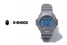 Load image into Gallery viewer, Casio G SHOCK x "A BATHING APE" BAPE DW-6900 NIGO® (SLIVER)