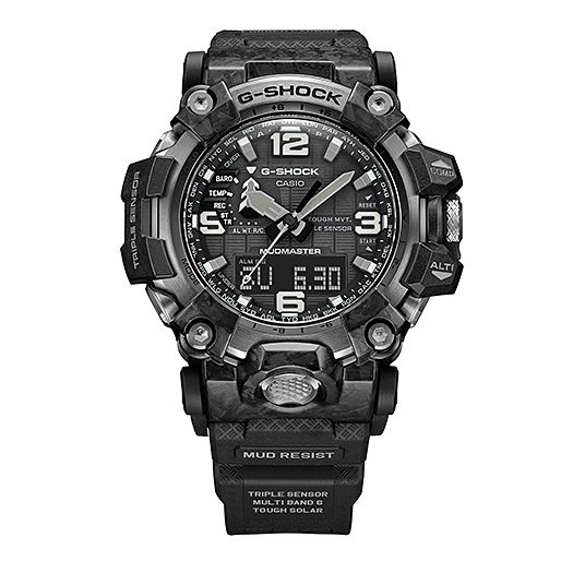 Casio G Shock MUDMASTER 2021 New Series with forged carbon and