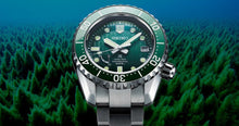 Load image into Gallery viewer, Seiko PROSPEX LX LINE Limited Edition 2020 "ANTARTIC" Spring Drive Titanium Divers Watch With textured Green Dial SNR045J1