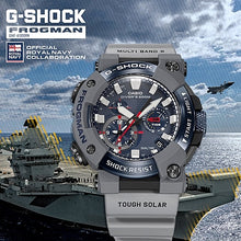 Load image into Gallery viewer, Casio G SHOCK 2021 x United Kingdom "ROYAL NAVY" (HMS Queen Elizabeth Aircraft) FROGMAN GWF-A1000RN-8