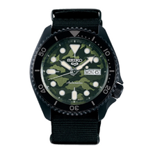 Load image into Gallery viewer, Seiko 5 Sport 2022 "Camouflage Street SKX Style Caliber 4R36 Automatic Watch SRPJ37K1