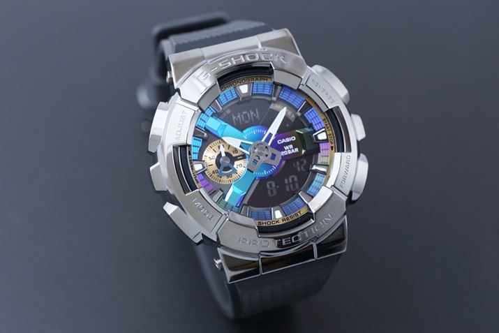 Stainless Steel G Shock Gm110b 16mm Solid Stainless Steel Watch